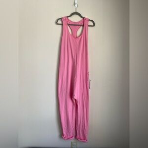 Be Mi pink romper NWT bubble gum pink XL made in USA 100% cotton